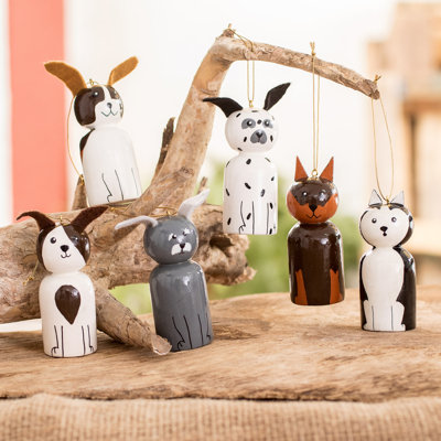 Ensemble de 6 figurines suspendues Loyal Friends
