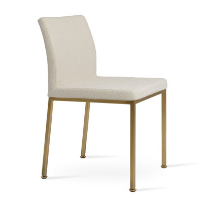 Chaise d'appoint en métal Aria