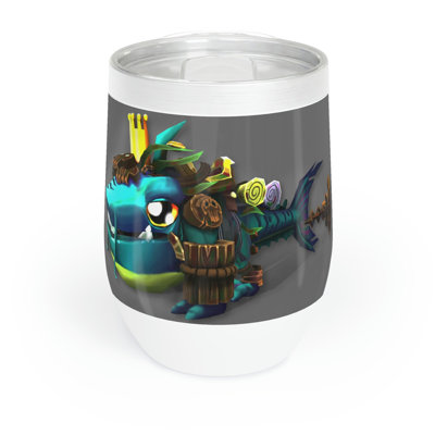 Nibblers The Misfit Shark Chill Wine Tumbler