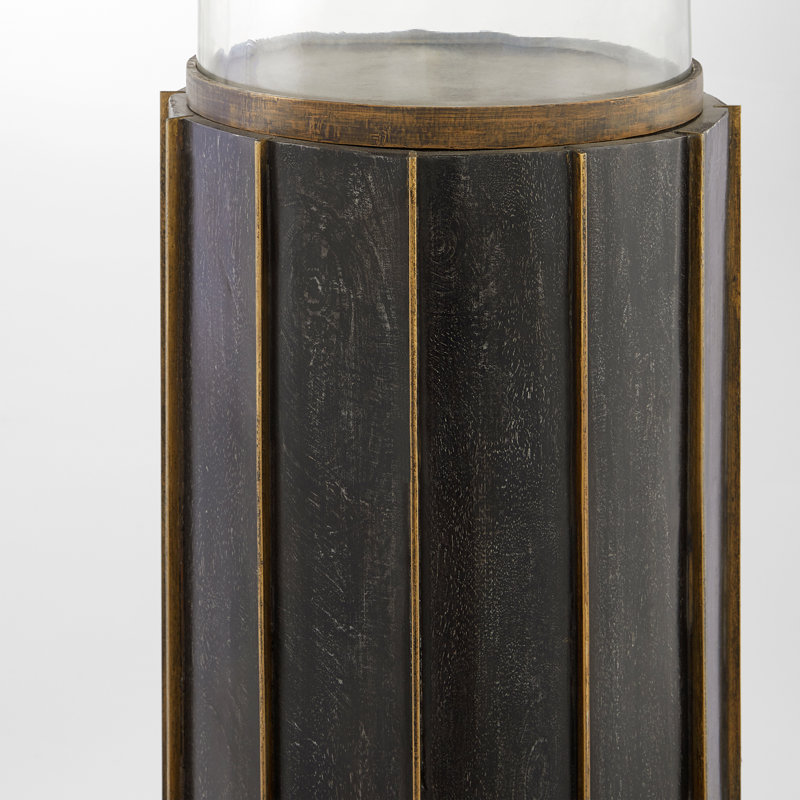 Reed Hurricane Candle Holder, 48" H x 10" W x 10" D
