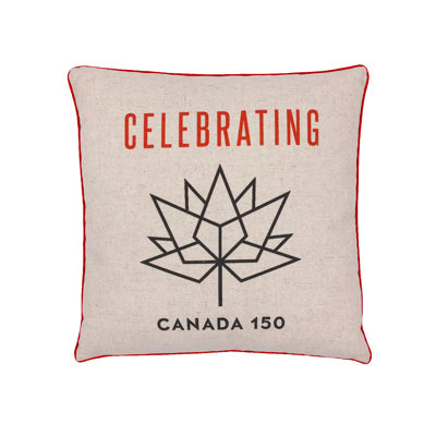  Coussin Celebrating Canada 150