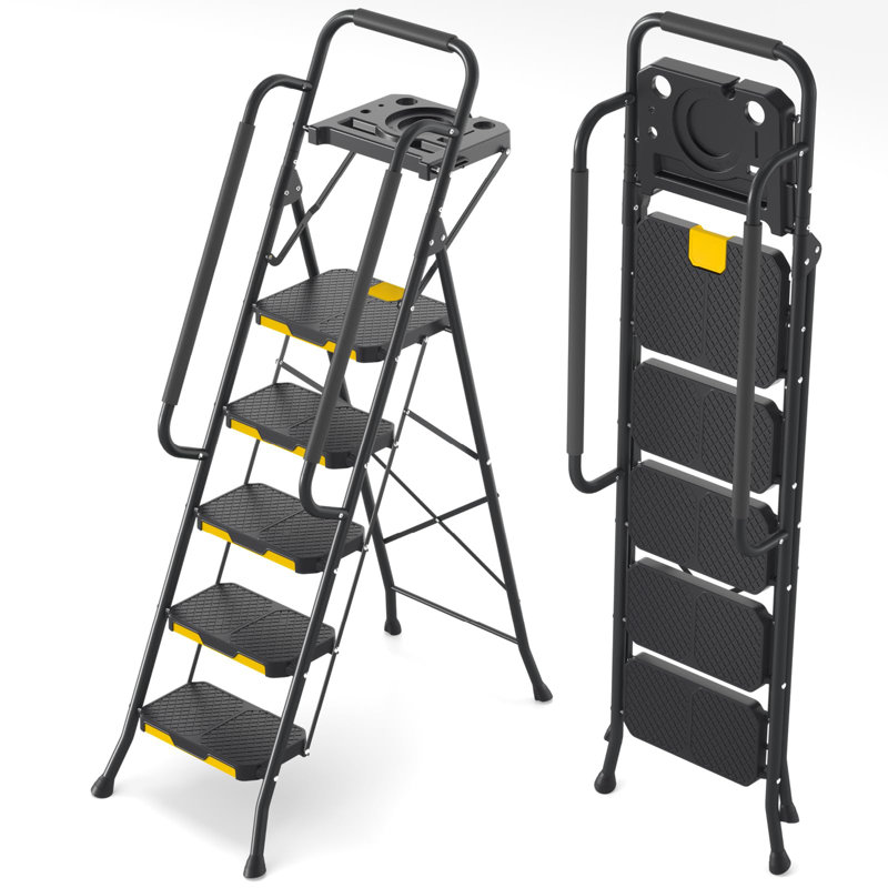 5 Step Ladder with Tool Platform