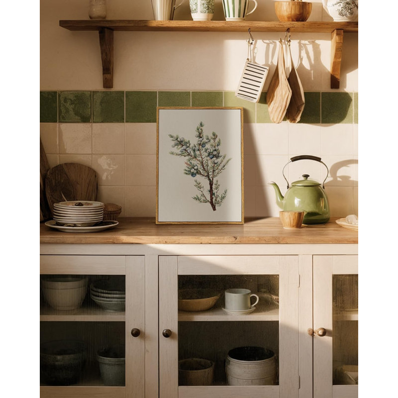 Juniper Berry Botanical Framed Wall Art