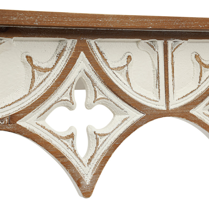 Antique Wall Shelf For Wall Decor(23.62*7.08*6.69In), 6.69" H x 15.74" W x 7.08"D