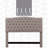 Elle Decor Celeste Tufted Upholstered Padded Headboard with Contemporary Button Tufting-21000040-20300968