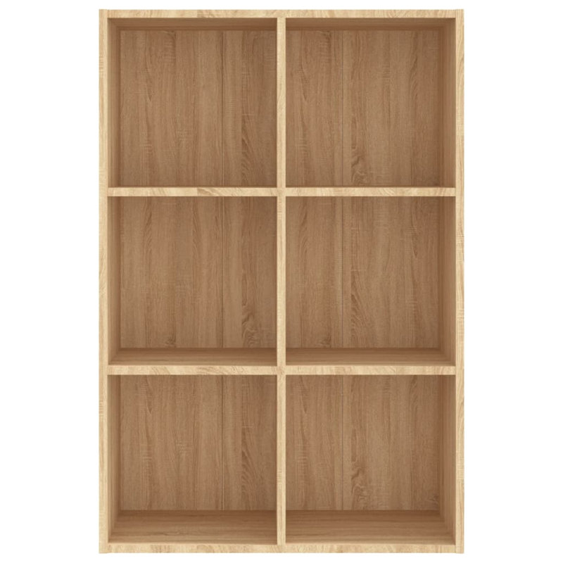 Gardinier Book Cabinet 66 x 30 x 98 cm Engineered Wood, Sonoma Oak