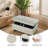 Faux Leather Ottoman-97791698