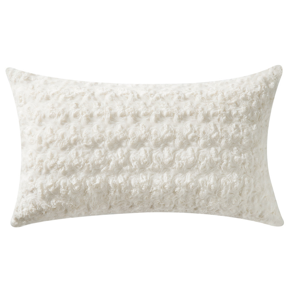 Faux Fur Throw Pillow WARISI 