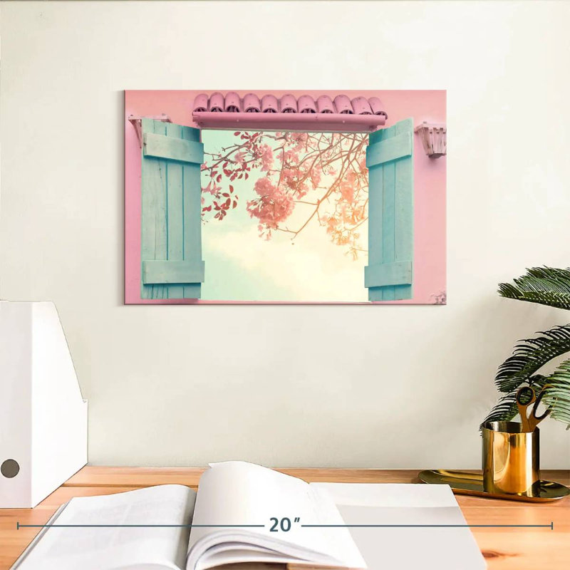 Lilie Sakura Window View, 8" H x 12" W