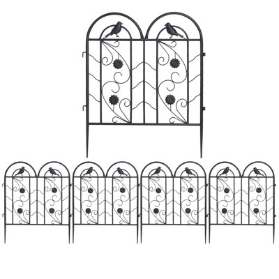 Clôture en métal H 2 pi x l 2 pi