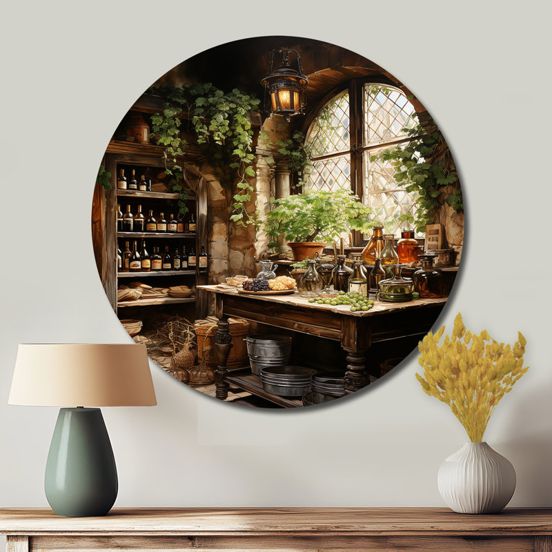 French Wine Cellar II - Alimentation et boissons, H 36 po x l 36 po