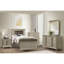 Glamour Champagne Finition 1Pc Table de chevet de 2 tiroirs Pieds en acrylique Table de chevet Mobilier de chambre à coucher de luxe Bordure de miroir biseauté