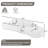 5-seat Curved Modular Boneless Sectional Couch-1978201993