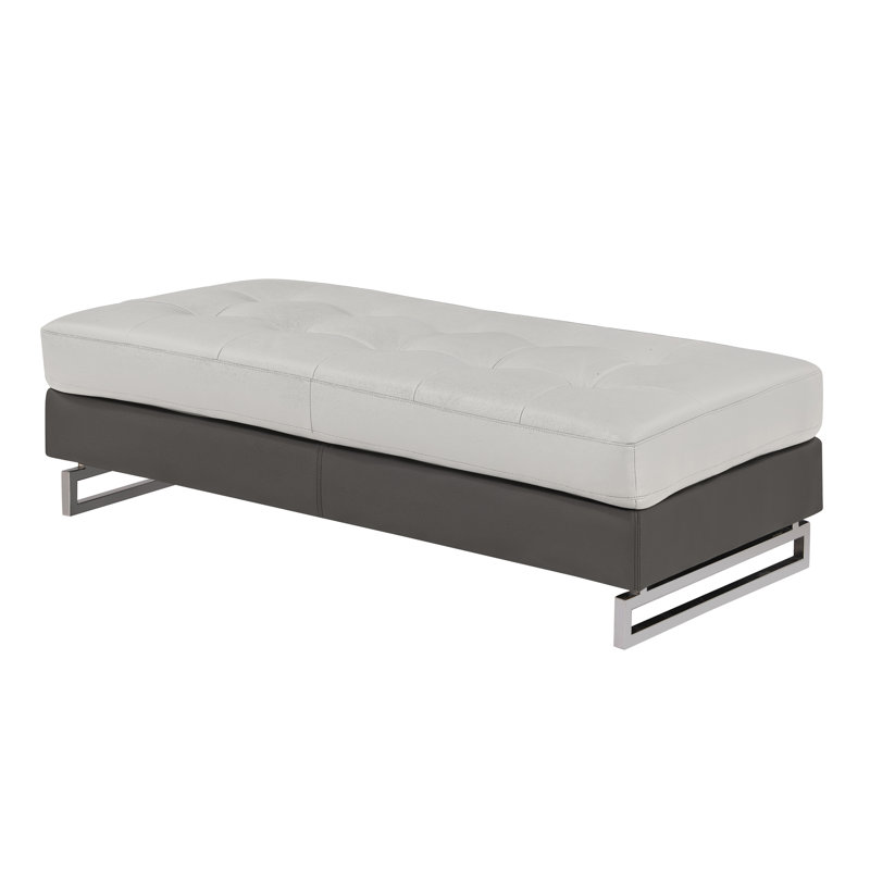 Canapé modulaire en cuir véritable