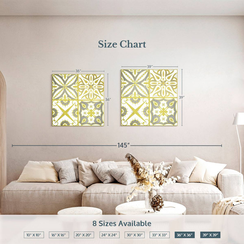 Kerner Lime Gold Azulejo Tiles