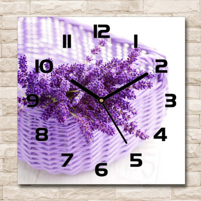 Iarlaith Glass Wall Clock