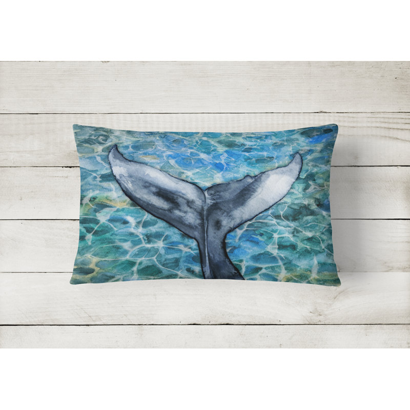  Whale Tail Lumbar Pillow