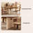 78.74" White Oval Solid wood Butterfly Leaf  Dining Table-1225434720-1225434727