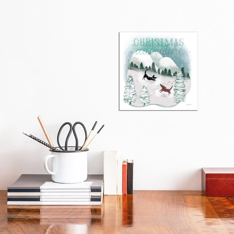 Winter Wonderland II by Becky Thorns - Wrapped Canvas Print, 30.48 cm H x 30.48 cm W