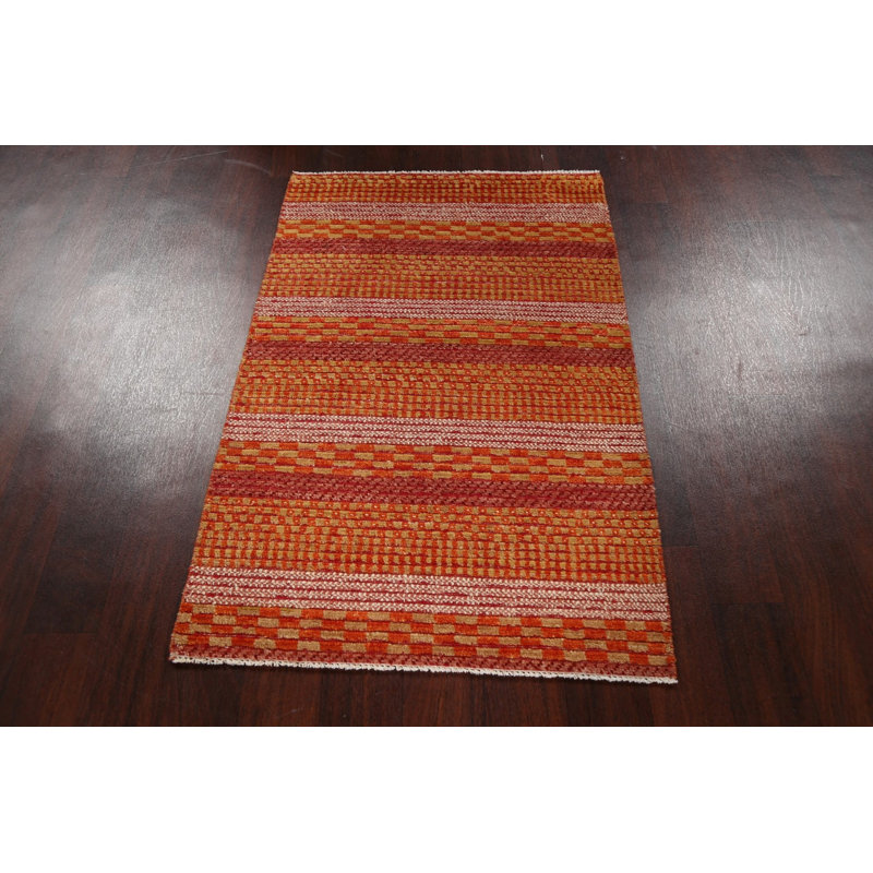 Tapis oriental contemporain Gabbeh 3 x 4