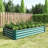 631Ft Metal Garden Bed For Backyard Plant Growth - Rust, Open Base Design Planter Bedroom Vegetable And Flower Beds Stable Galvanized Material-274424749-274424745