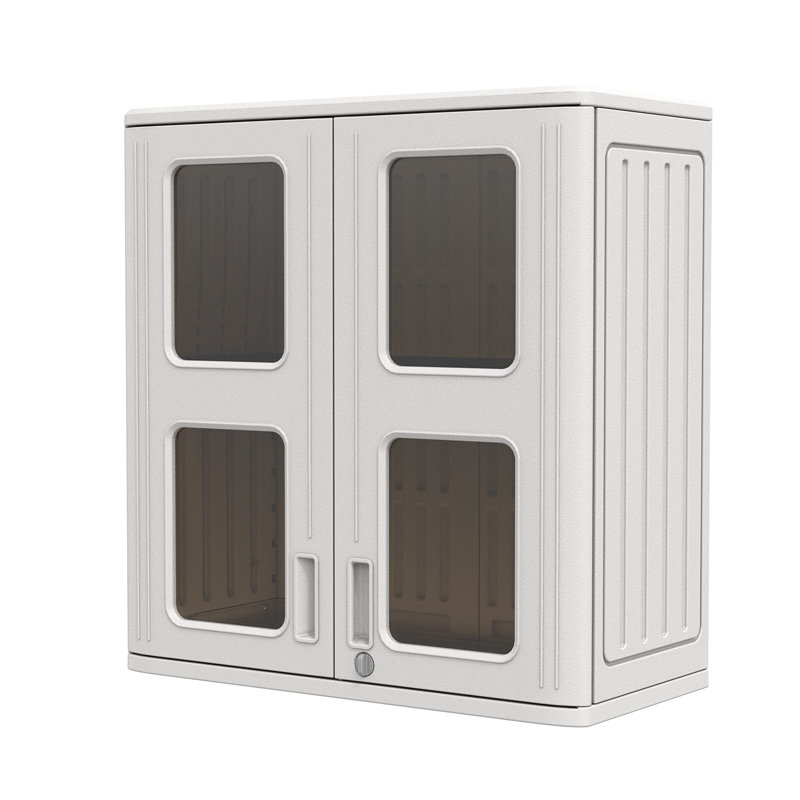 Meuble de rangement d'appoint PawsomePad 30,1 po, buffet étanche et verrouillable pour l'intérieur et l'extérieur avec tablette