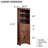 72" Tall Bathroom Storage Cabinet-251748090