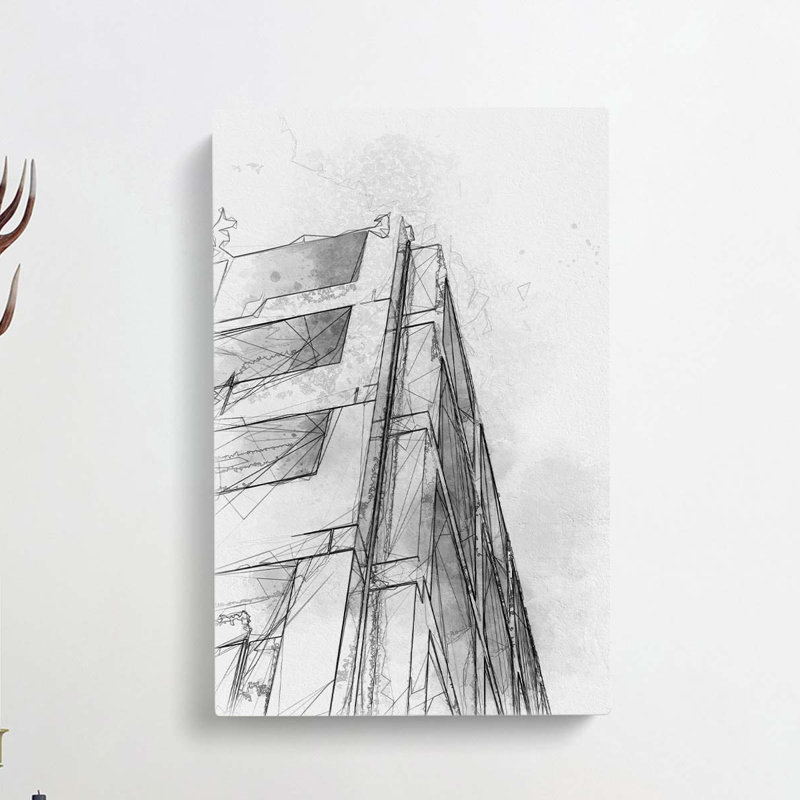 Sketching The Architecture Vol.15 - Wrapped Canvas, 91cm H x 60cm W x 3cm D