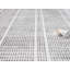 Tapis à motif écossais gris clair / blanc de la collection Clowers, 8 pi x 10 pi-1869903573