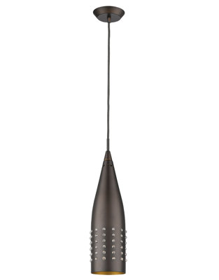 Luminaire suspendu conique 1 lumière Charlcombe