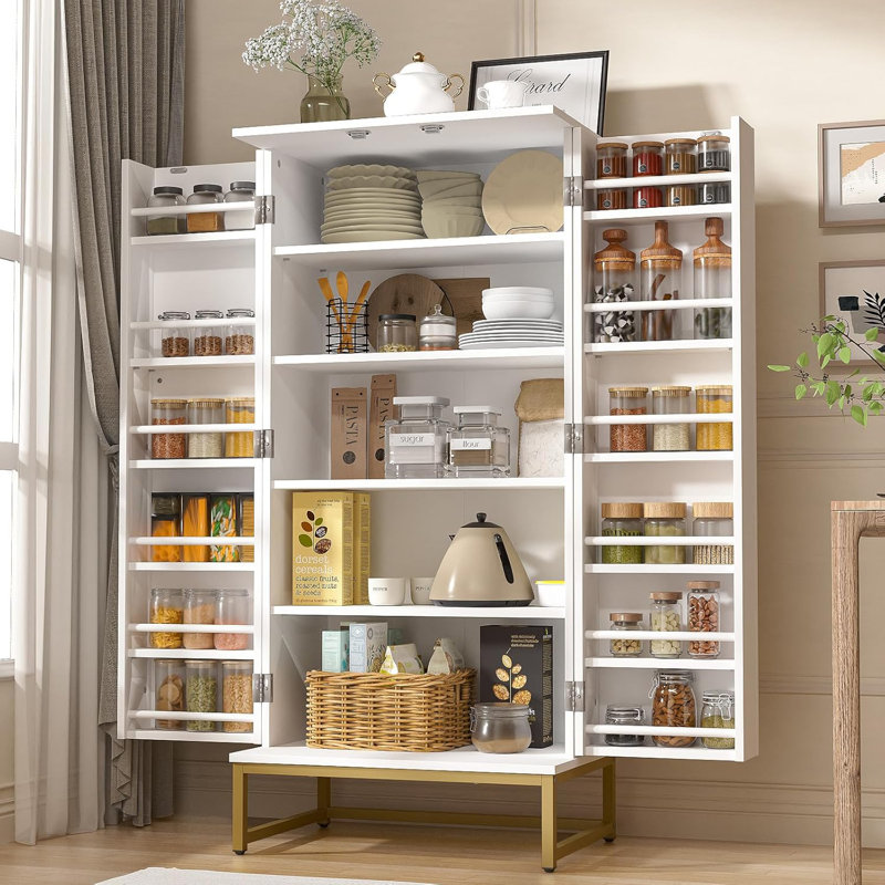 Lisbed 51'' Kitchen Pantry, Engineered Wood