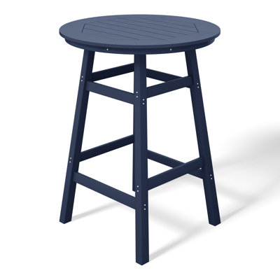 Laguna Round Outdoor Bar Table , 35'' in. W 35'' in. D