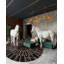 Tapis unique en cuir de vache brun espresso One-of-a-Kind-92499879