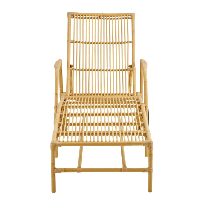 Affaire Josephine Reclining Chaise Lounge, Exterior Natural