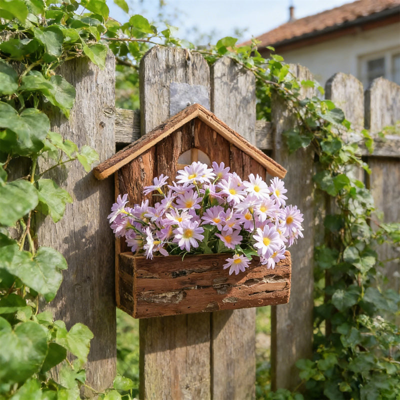 Wall-Mounted Artificial Flower