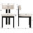 Modern Mid-Century Style Dining Table And Chair Set, Stylish Solid Wood Dining Table Set For Dining Room/Kitchen-114530742