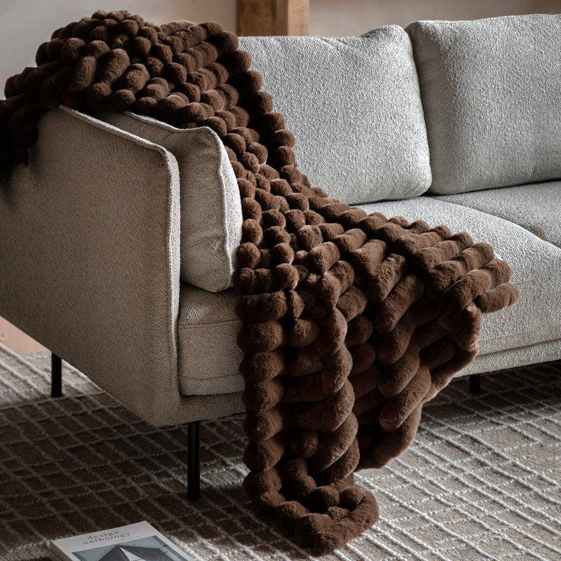 Throw Blanket, Brown