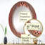 Zaurak - Miroir mural moderne ovale-1352788440