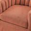Fauteuil d'appoint pivotant à jupe-241993017