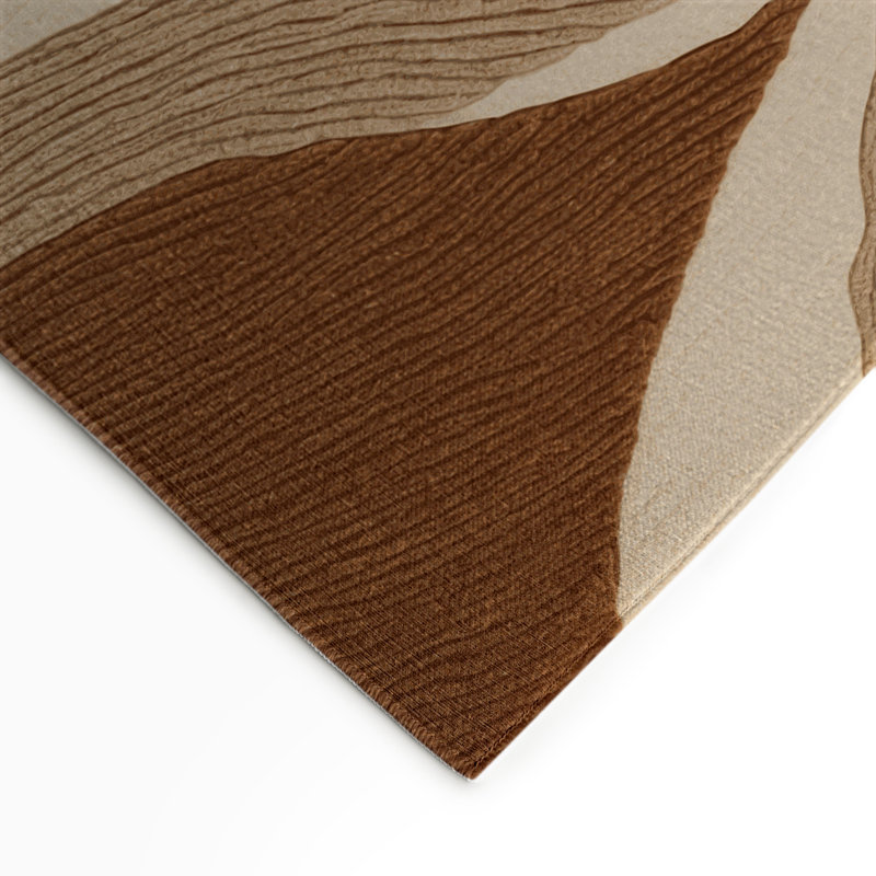 Tapis d'intérieur et d'extérieur brun Nature, Rectangulaire 3 pi x 5 pi
