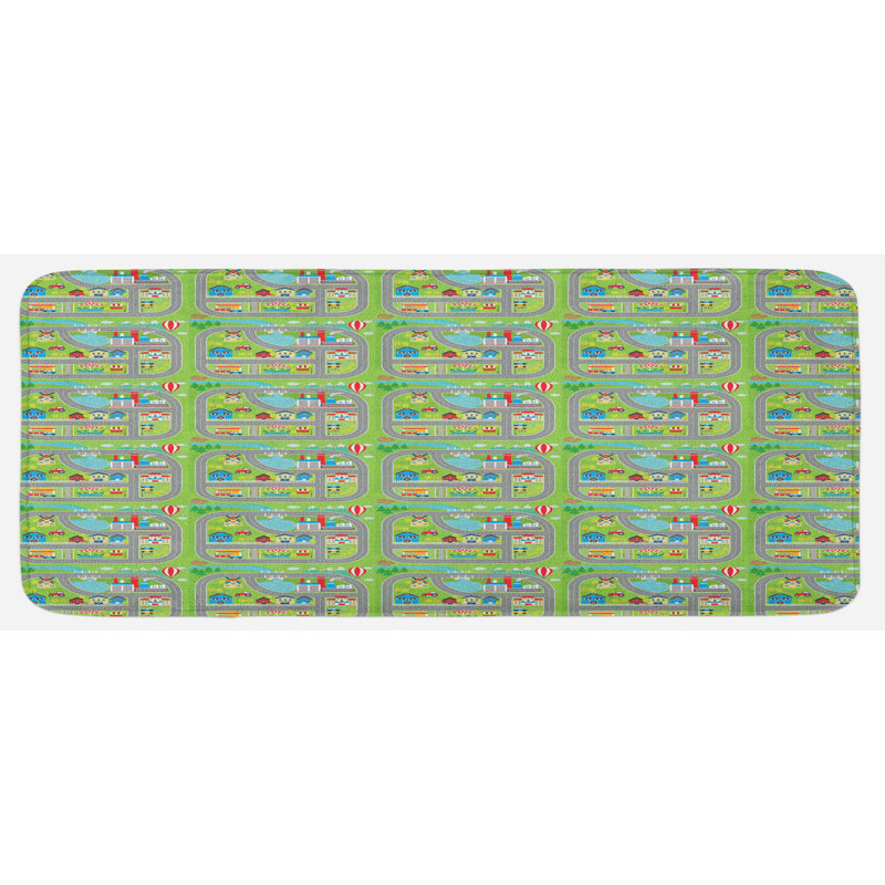 Tapis de cuisine Car Race Track
