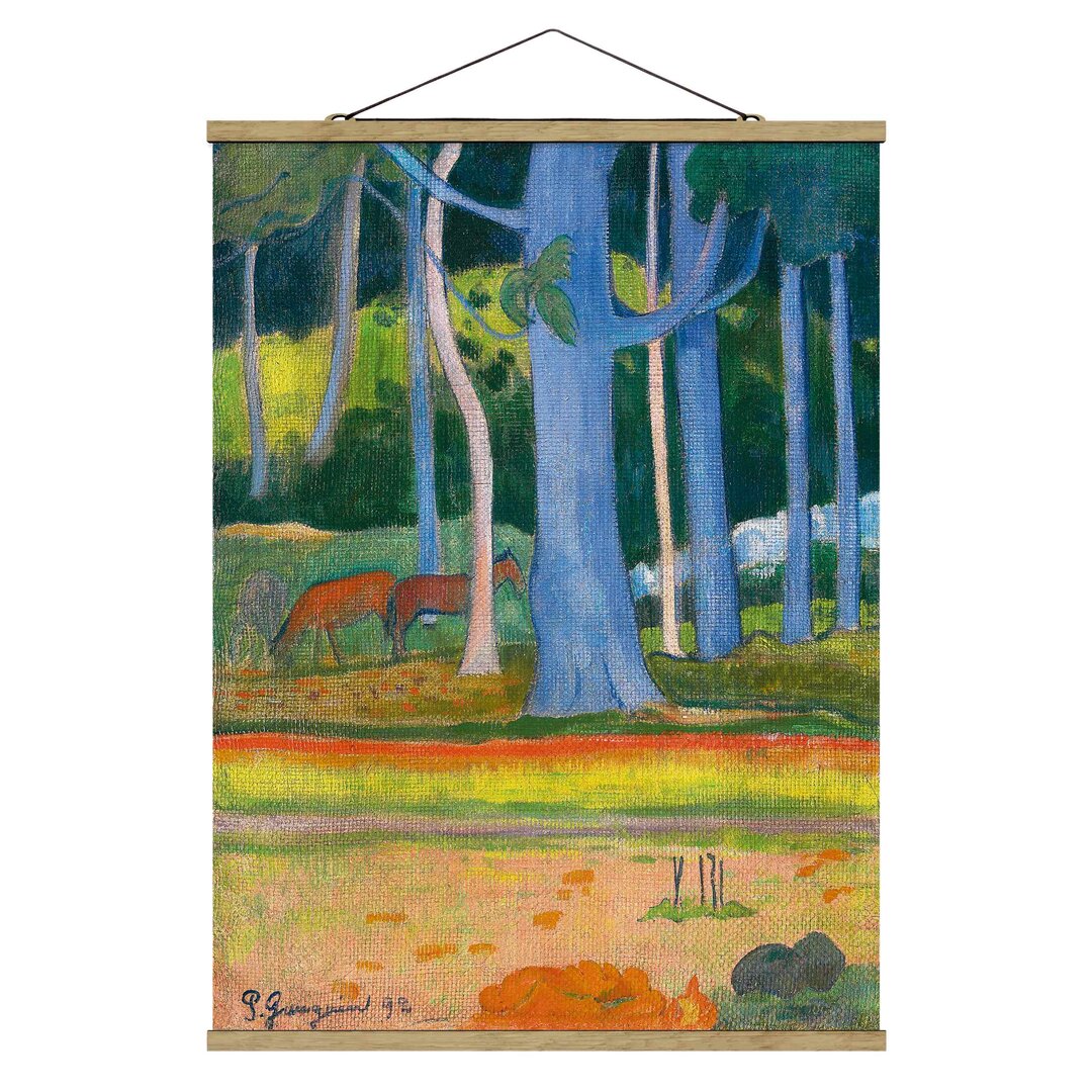 Stoffbild Forest Landscape von Paul Gauguin