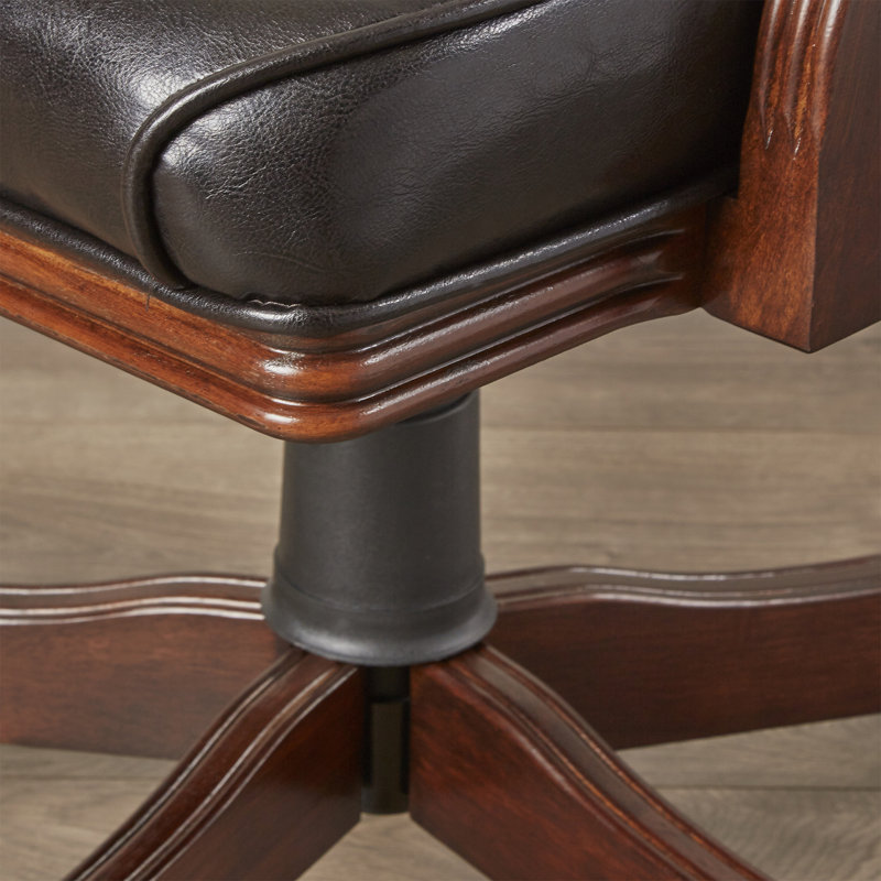Fauteuil de banquier Aniyah, Châtaignier