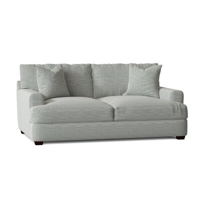 Emilio 65"" Recessed Arm Loveseat With Reversible Cushions -  Wayfair Custom Upholstery™, 29D91F18688446F09E8F5312F4E0DBC6