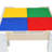 Teamson Kids Multi-Activity Table and Chair Set with Reversible Tabletop and Storage