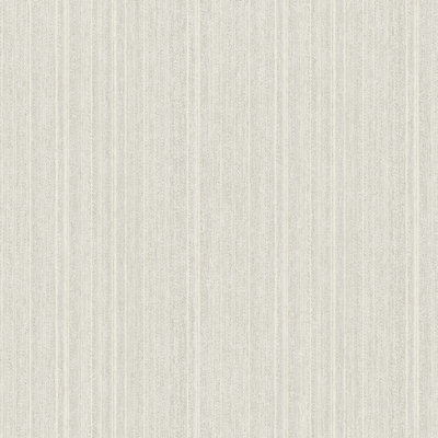 Rope Plain Texture Winter White Wallpaper