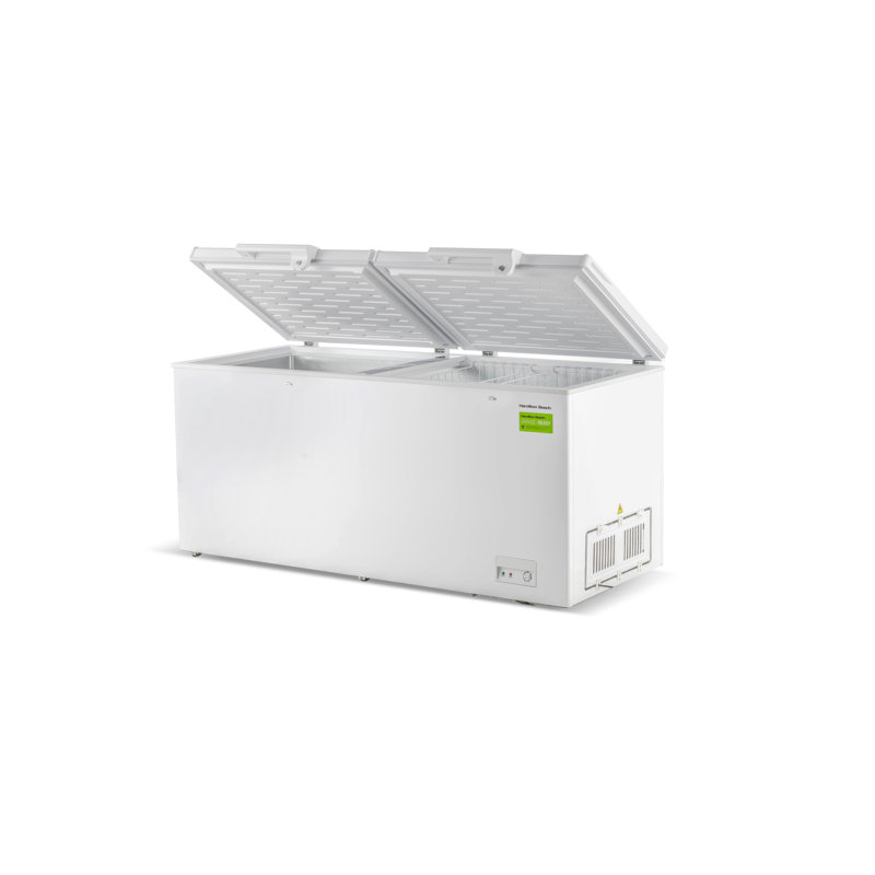 Hamilton Beach 21,0 pieds cubes Pi. Congélateur coffre 2 portes