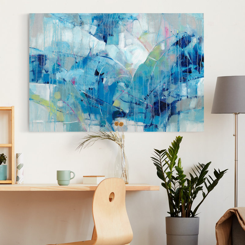 " Ice Breaker I ", 48" H x 32" W x 1" D