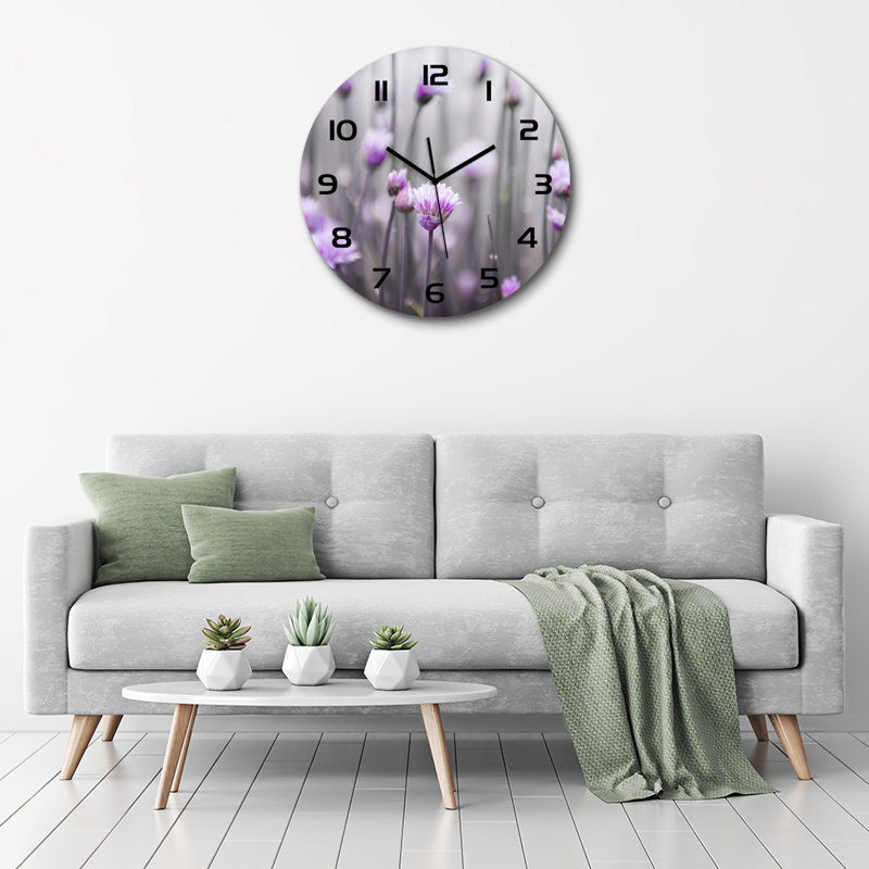 Josuhe Glass Wall Clock