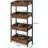 30 Inches 4-Tier Retail Display Rack With Hooks